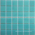 Blue Glass Mosaic Tile for Swimming Pools - Grade 3a Decorative Pool Tile